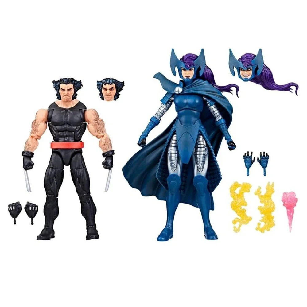 Wolverine & Psylocke Marvel Legends Series 50th Anniversary Action Figure 2-Pack